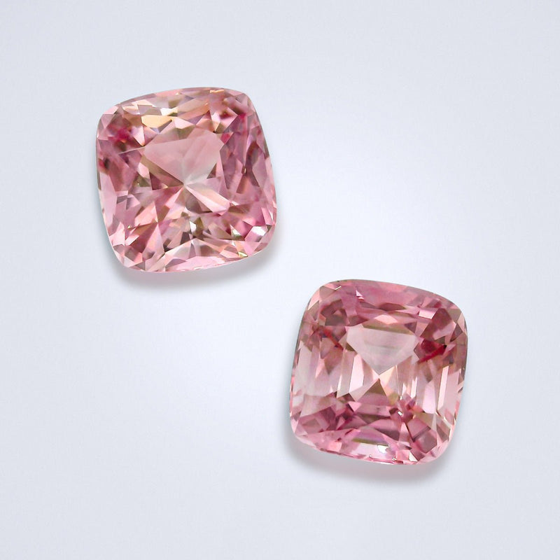 4.59CTS Pink Tourmaline Pair - Benny's Gems Creations