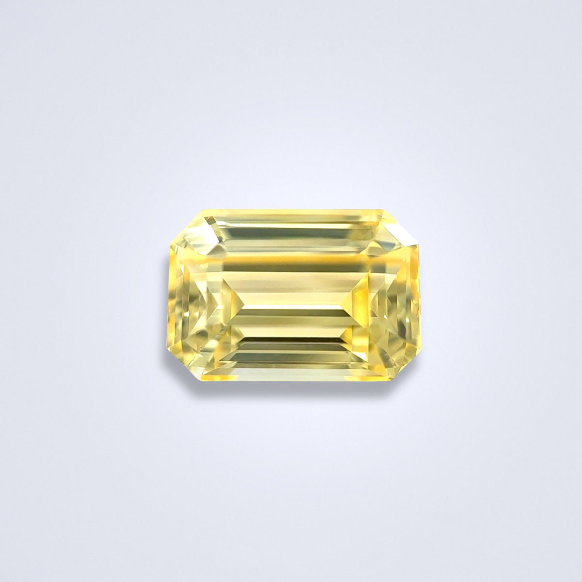 5.05CTS Unheated Yellow Sapphire - Benny's Gems Creations