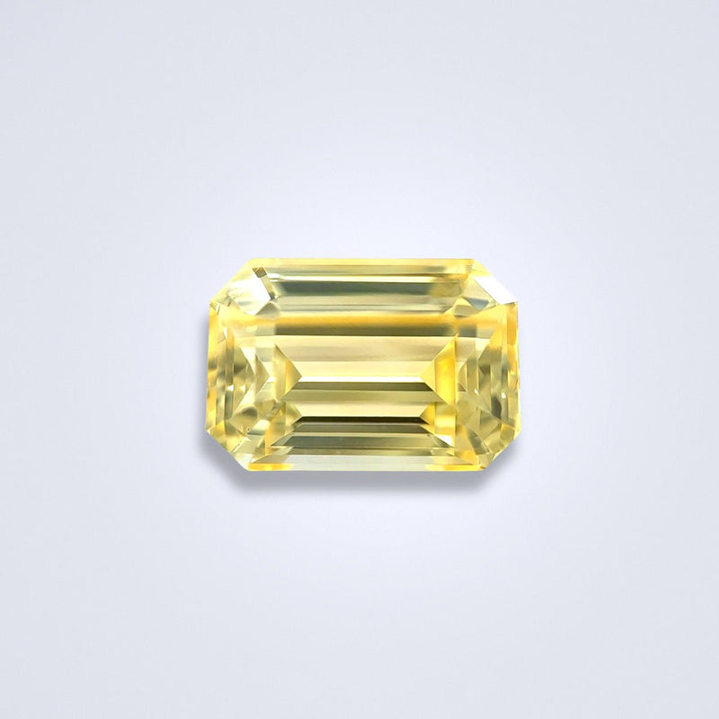 5.05CTS Unheated Yellow Sapphire - Benny's Gems Creations