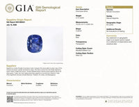5.75CTS Unheated Cornflower Blue Sapphire - Benny's Gems Creations