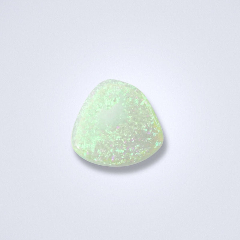 5.98CTS Australian Milky White Opal - Benny's Gems Creations
