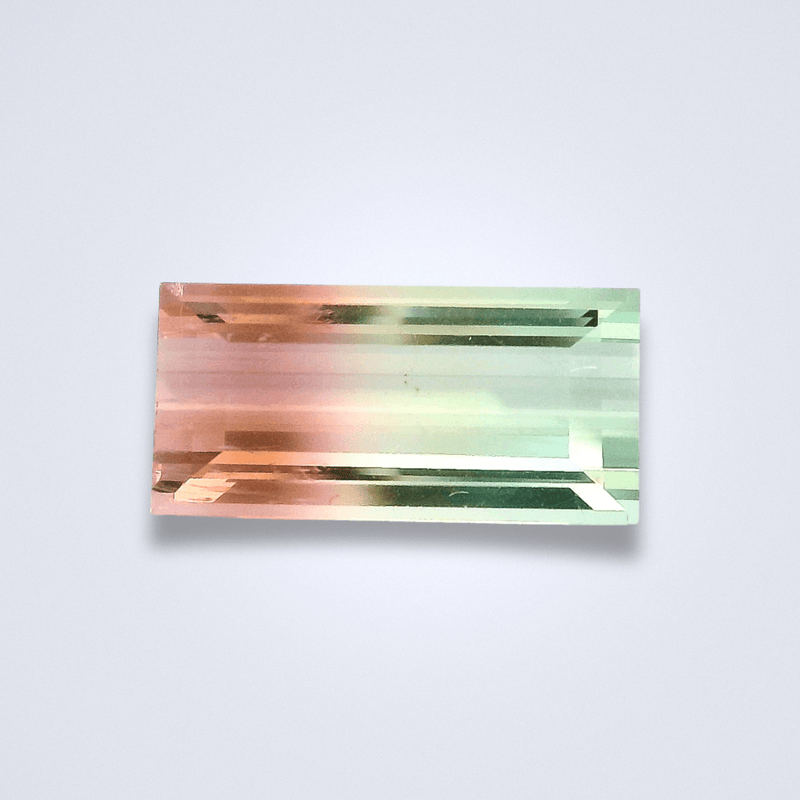 6.78CTS Bicolour Tourmaline - Benny's Gems Creations