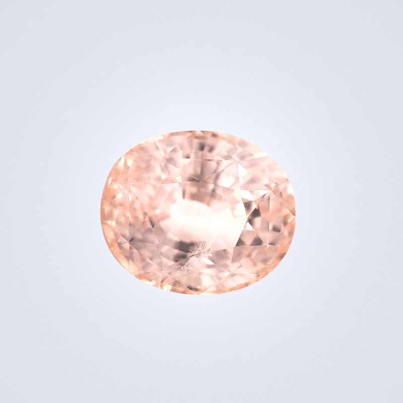 8.05cts Unheated Padparadscha - Benny's Gems Creations