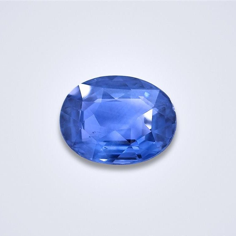 8.11cts Unheated Cornflower Sapphire - Benny's Gems Creations