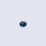0.64cts unheated blue sapphire