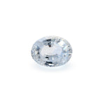2.44cts unheated white sapphire