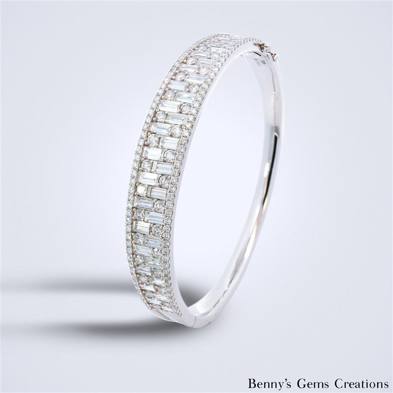 Éclat Mosaic Diamond Bangle