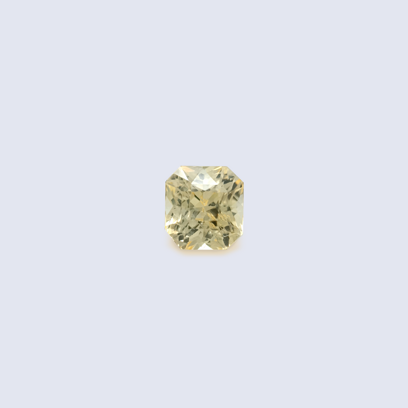 2.06cts unheated vivid yellow sapphire