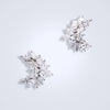 galactic star diamond cluster earrings