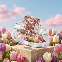 Fantasy Trilogy Diamond Ring - Benny's Gems Creations