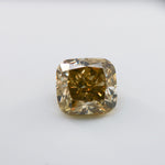 1.60cts fancy dark brown-greenish-yellow-diamond
