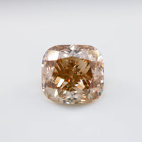 1.26cts fancy dark yellow brown diamond