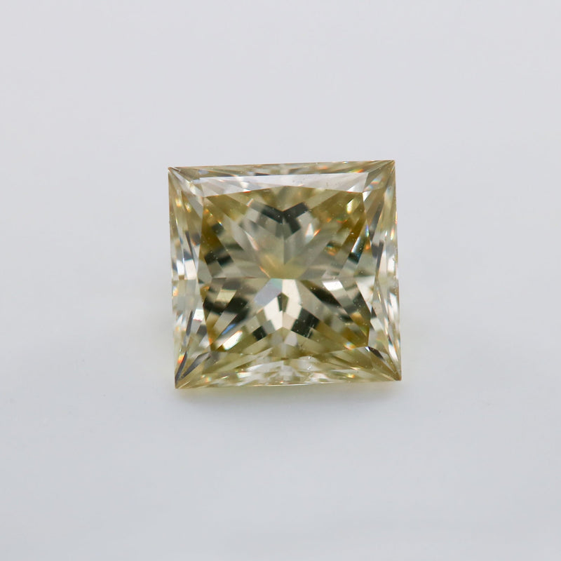 1.12cts fancy gray green yellow diamond