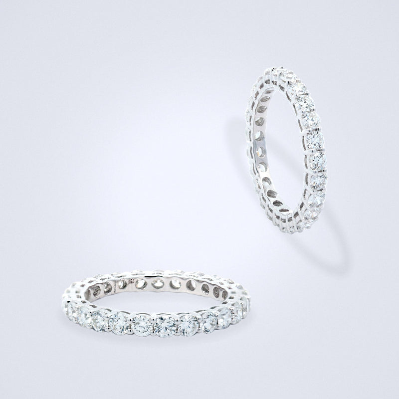 eternity diamond ring