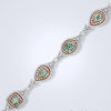 Elegant Green Diamond Bracelet