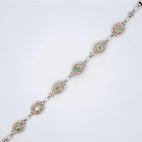 Elegant Green Diamond Bracelet