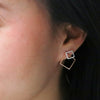 Deux Gold Diamond Earrings