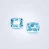 3.24CTS Aquamarine Pair