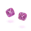 1.85cts unheated cushion pink sapphire pair