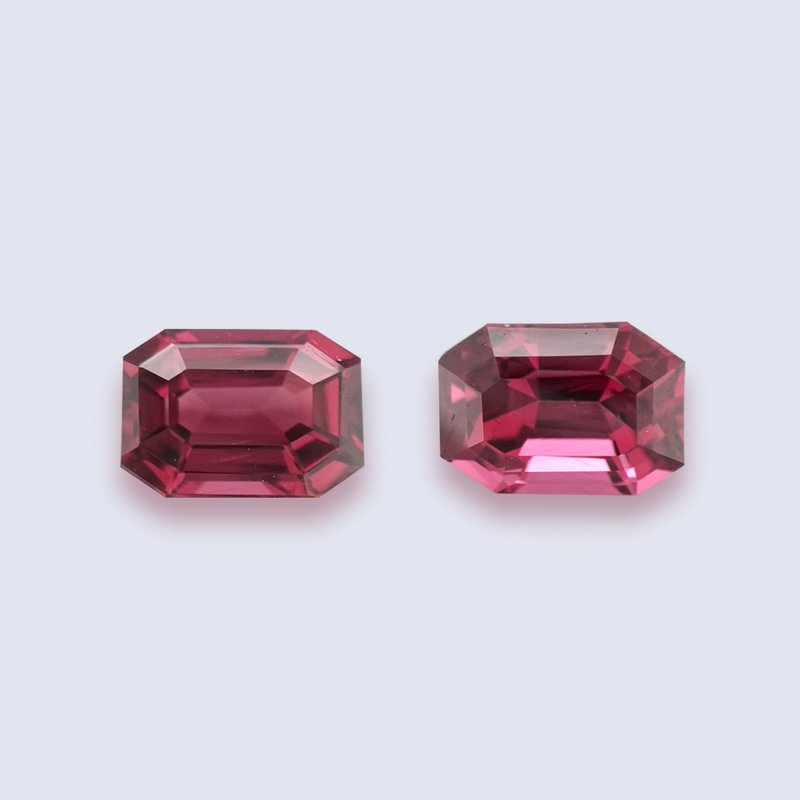 3.67cts garnet pair