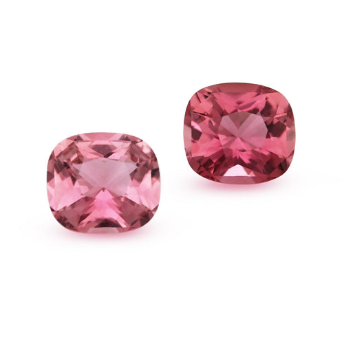3.04cts pink tourmaline pair