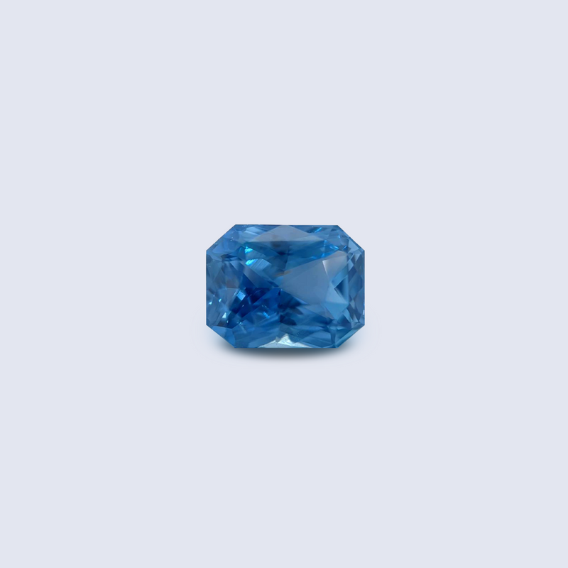3.06cts unheated blue sapphire
