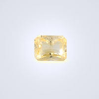 1.29cts unheated yellow sapphire