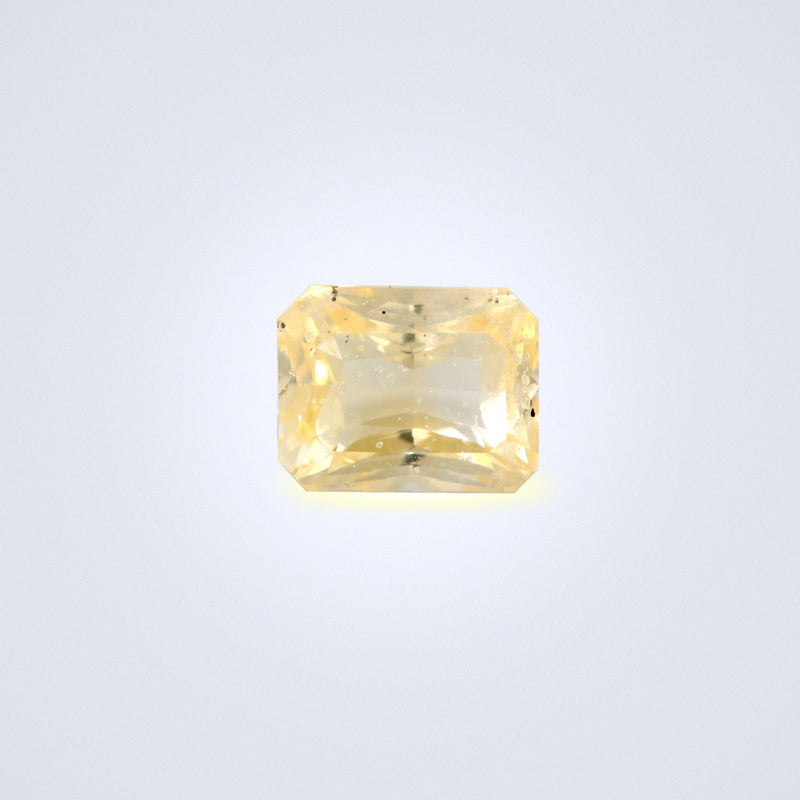 1.29cts unheated yellow sapphire