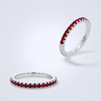 Ruby stack ring