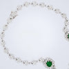 Fiore Emerald Diamond Necklace