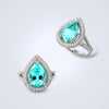 Paraiba Diamond Ring