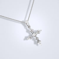 vintage diamond cross