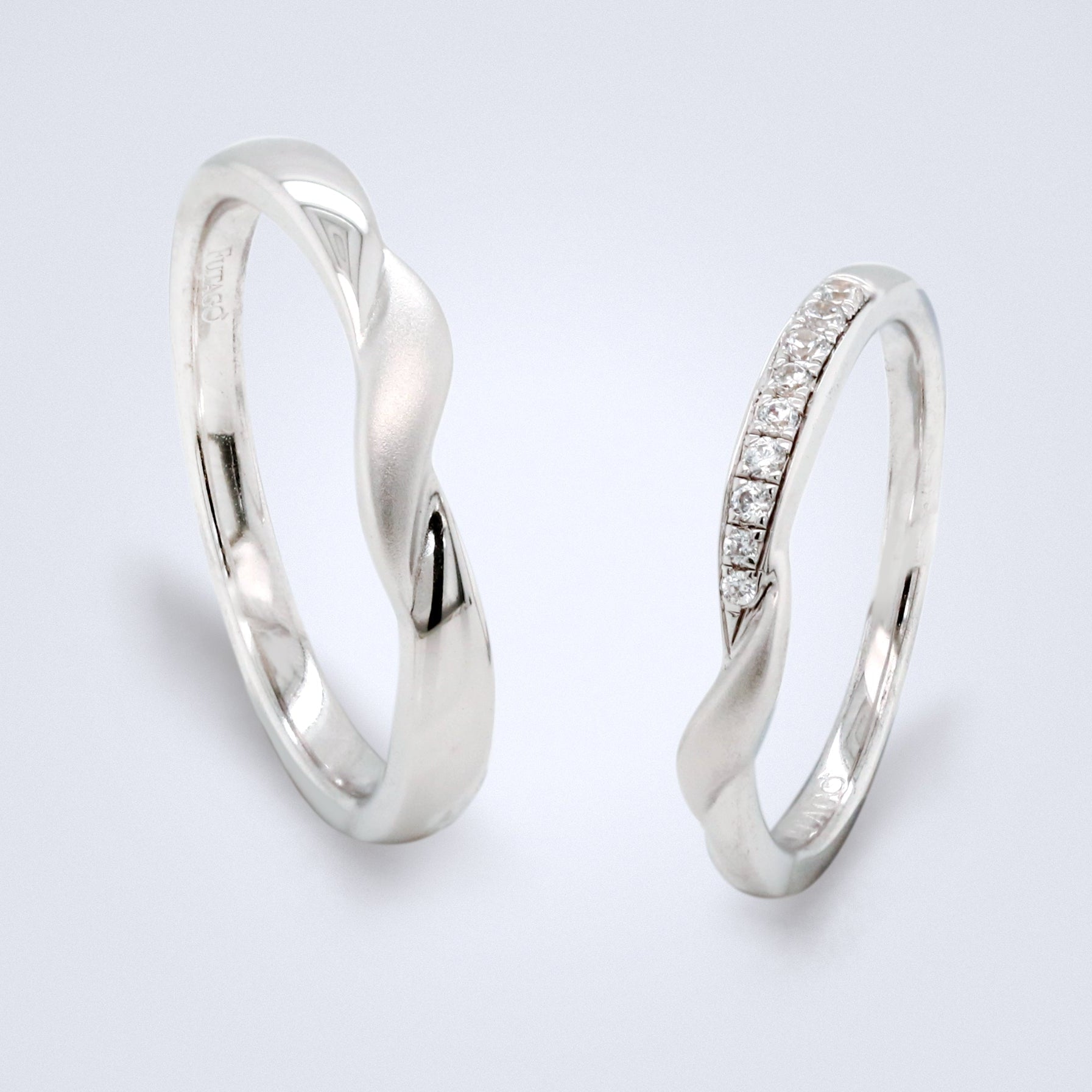 Precious Beginnings Wedding Bands - Futago Bridal - Benny's Gems Creations