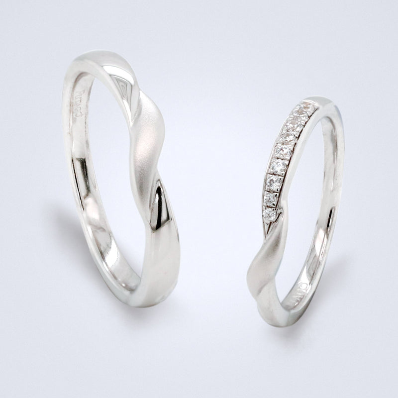 Precious Beginnings Wedding Bands - Futago Bridal - Benny's Gems Creations