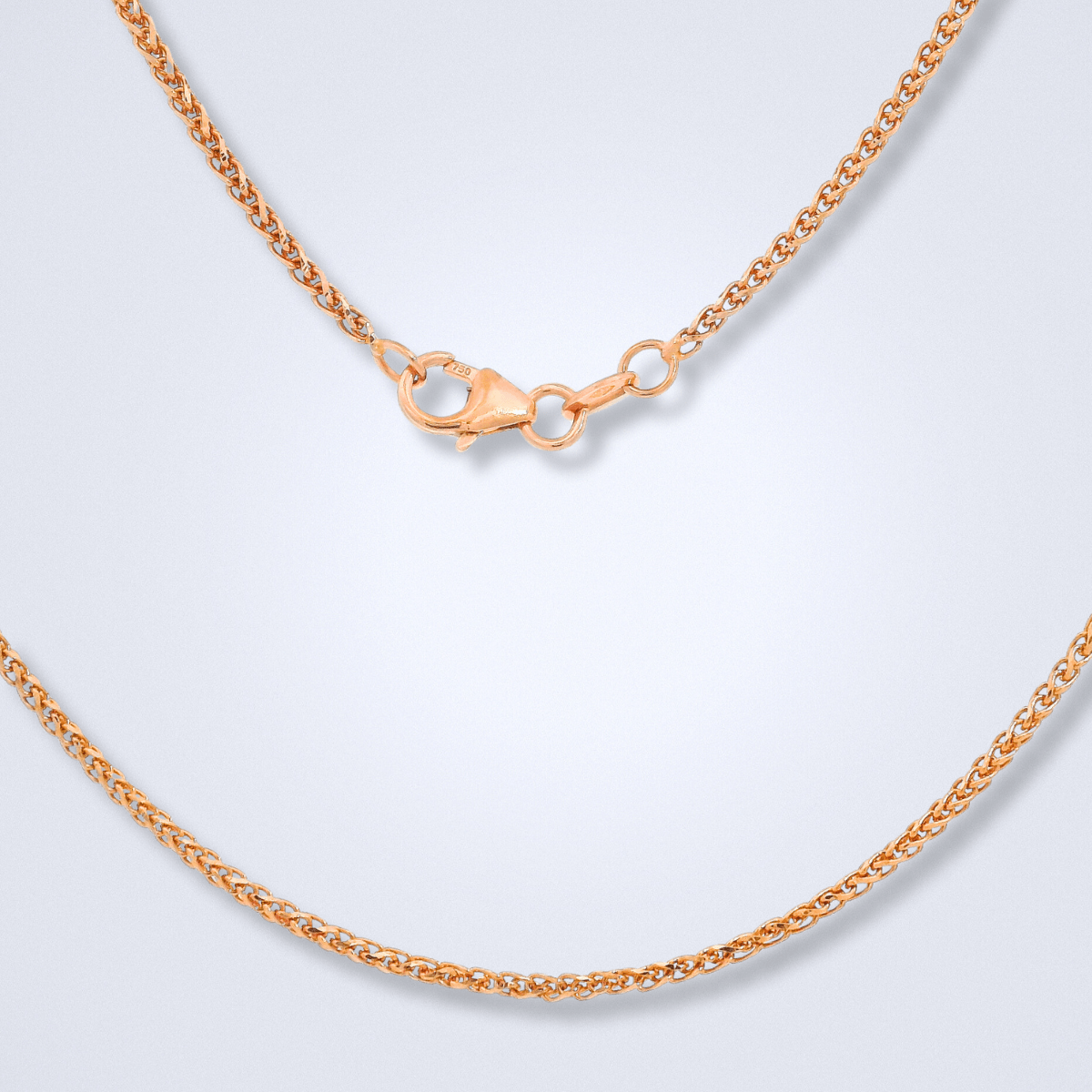 Rose Gold Wheat Chain - Benny's Gems Creations