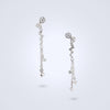 Star Trails Dangling Diamond Earrings