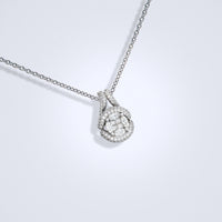 Diamond Kiss Pendant