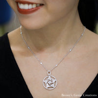 Starfish Diamond Pendant