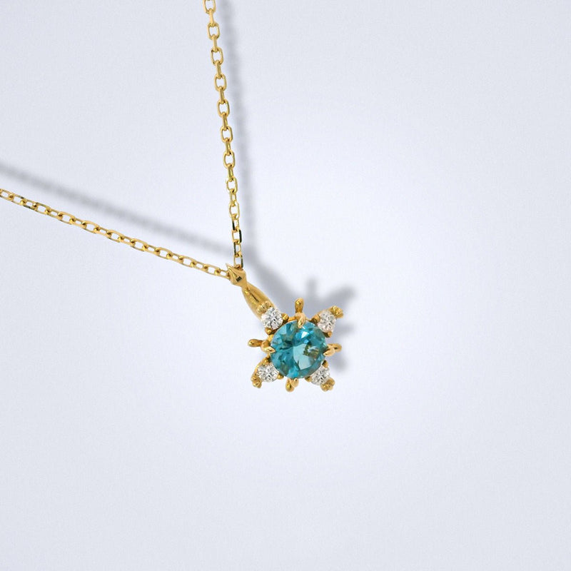 Aurelia Topaz Necklace - Benny's Gems Creations