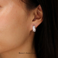 Bold Diamond Earrings - Benny's Gems Creations