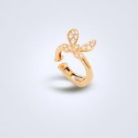 Butterfly Diamond Ear Cuff - Benny's Gems Creations