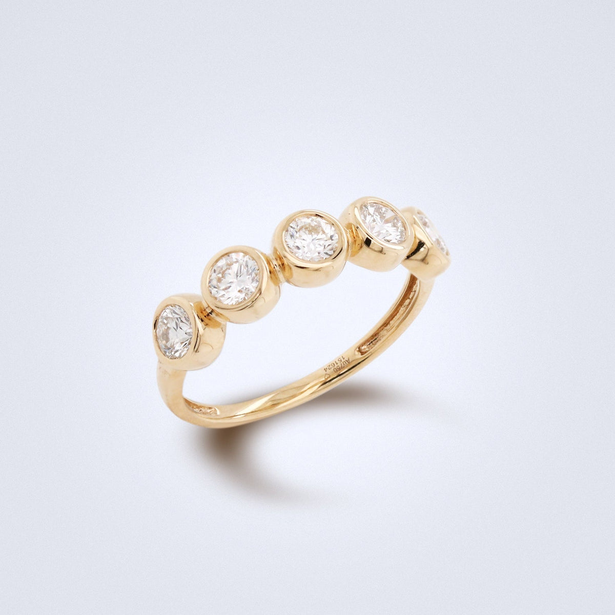 Celeste Diamond Bezel Band - Benny's Gems Creations