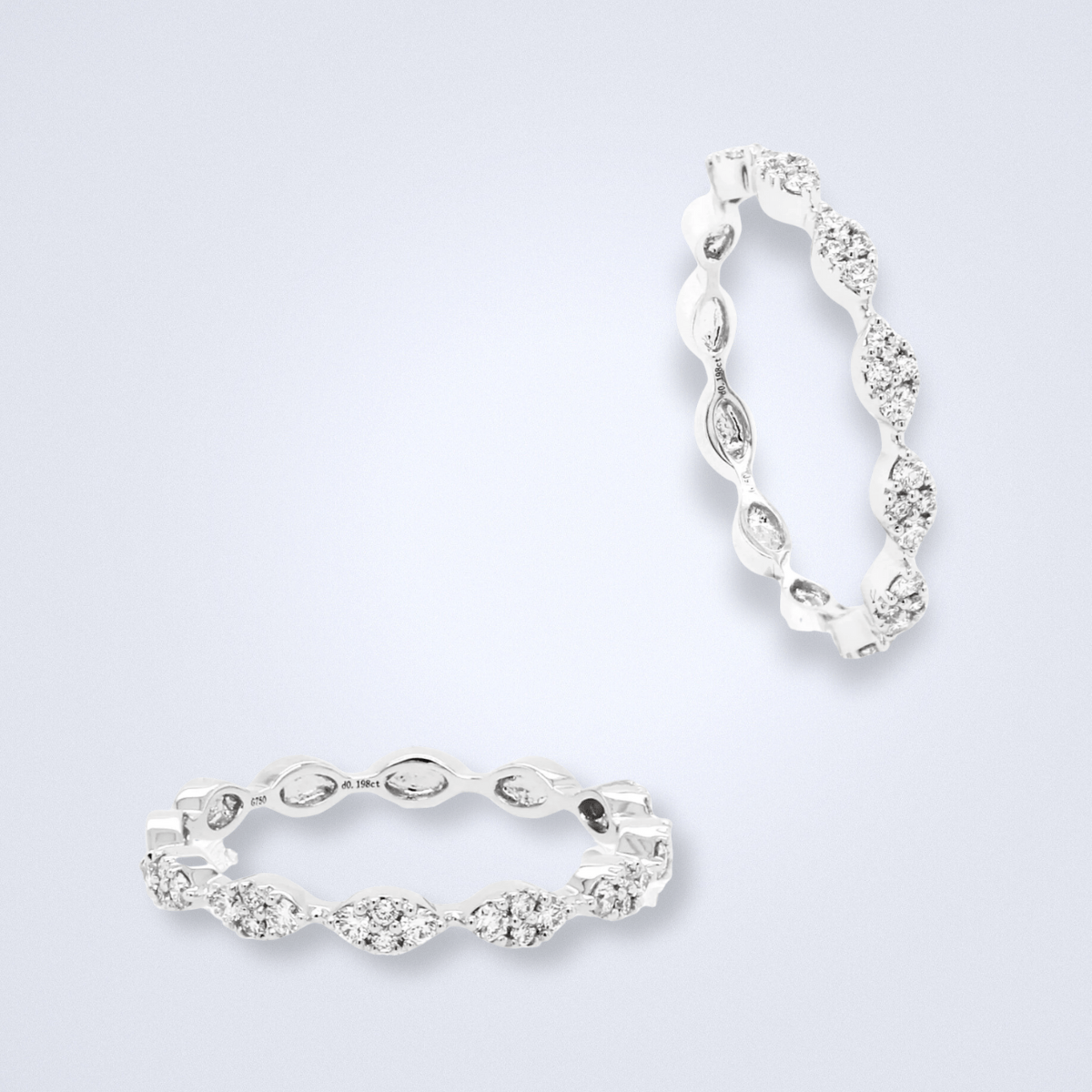 Charming Diamond Eternity Ring - Benny's Gems Creations