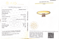 Chocolate Diamond Yellow Gold Ring - Benny's Gems Creations