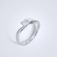 Classic Twist Diamond Promise Ring - Benny's Gems Creations