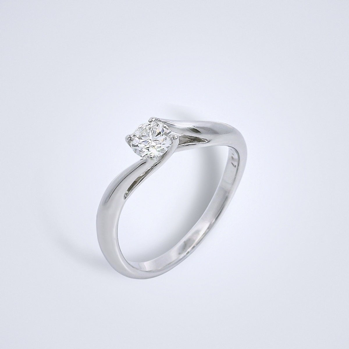 Classic Twist Diamond Promise Ring - Benny's Gems Creations