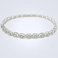 Daily Diamond Platinum Bracelet - Benny's Gems Creations
