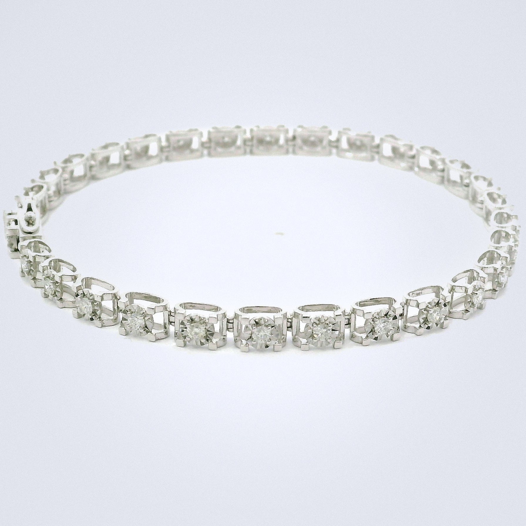 Daily Diamond Platinum Bracelet - Benny's Gems Creations