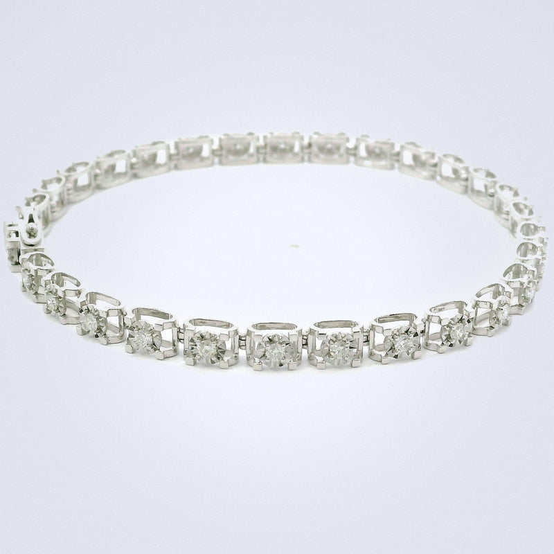 Daily Diamond Platinum Bracelet - Benny's Gems Creations