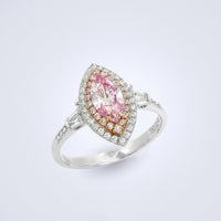 Dainty Lady Pink Diamond Ring - Benny's Gems Creations